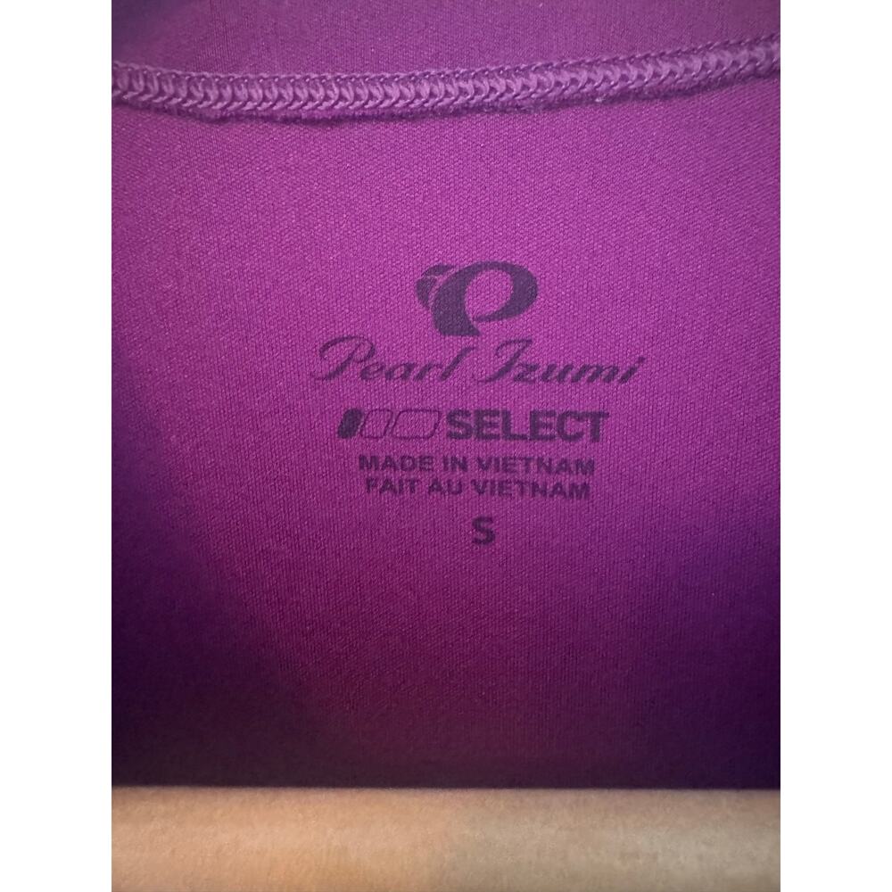 Pearl Izumi Select Women's Cycling Jersey Small Purple Pink Full Zip Sleeveless - Picture 2 of 6